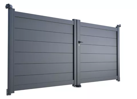 PORTAIL BATTANT ALUMINIUM