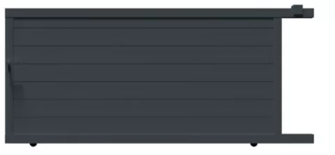 Portail coulissant aluminium